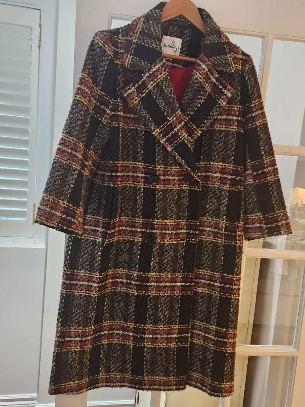 Plaid Sam Edelman Coat